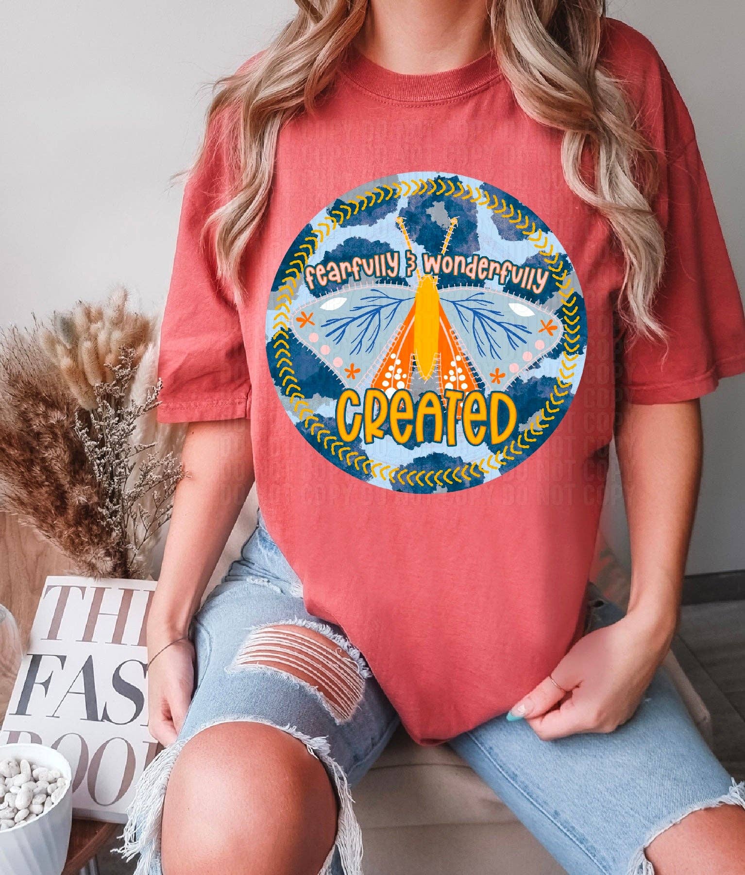 K and M Designs - Wholesale Sublimation Transfer - Fearfully And Wonderfully Made DTF Transfer0