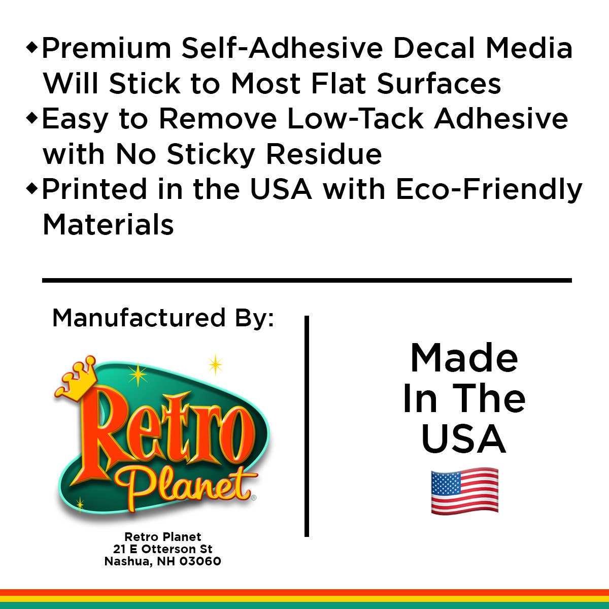 RetroPlanet - Wholesale Wall Decal/Stickers - Mod Flowers 60s Color Palette Decals Medium Set of 1085