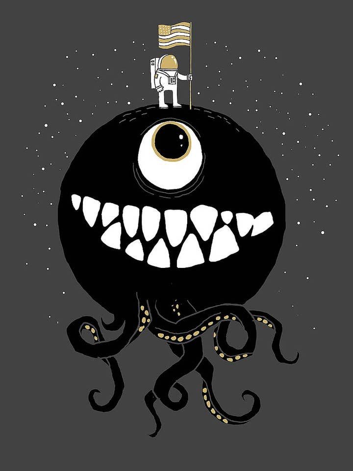 "Space Oddity" - Canvas Print Wall Decor for wholesale by Image Conscious, LLC