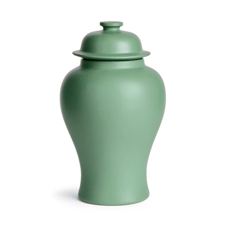 Koa Lidded Ginger Jar Small for wholesale by Napa Home & Garden