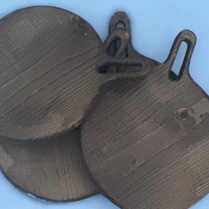 Serving Board - Round with Handle for wholesale by Heartland Designs