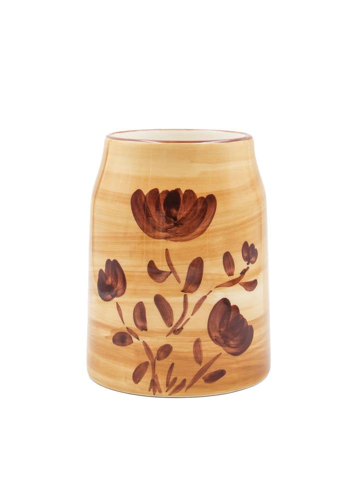 Dolce Latte Ceramic Flower Pot for wholesale by Pó de Barro