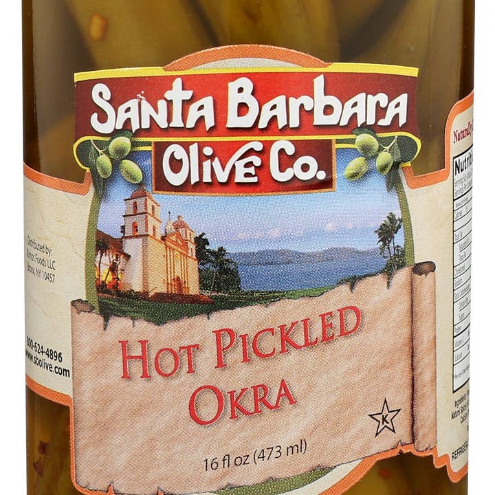 Everyday Supply Co - Wholesale Pickled Vegetables - SANTA BARBARA OKRA PICKLED HOT - Case of 60