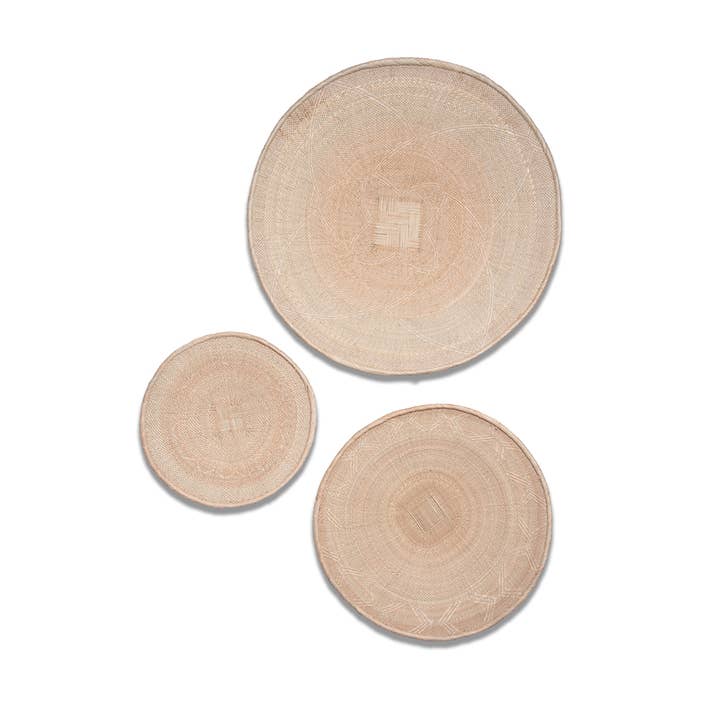 OUTPOST ORIGINAL - Wholesale Wall Accent - Tonga / Binga African Baskets - Natural Tone2