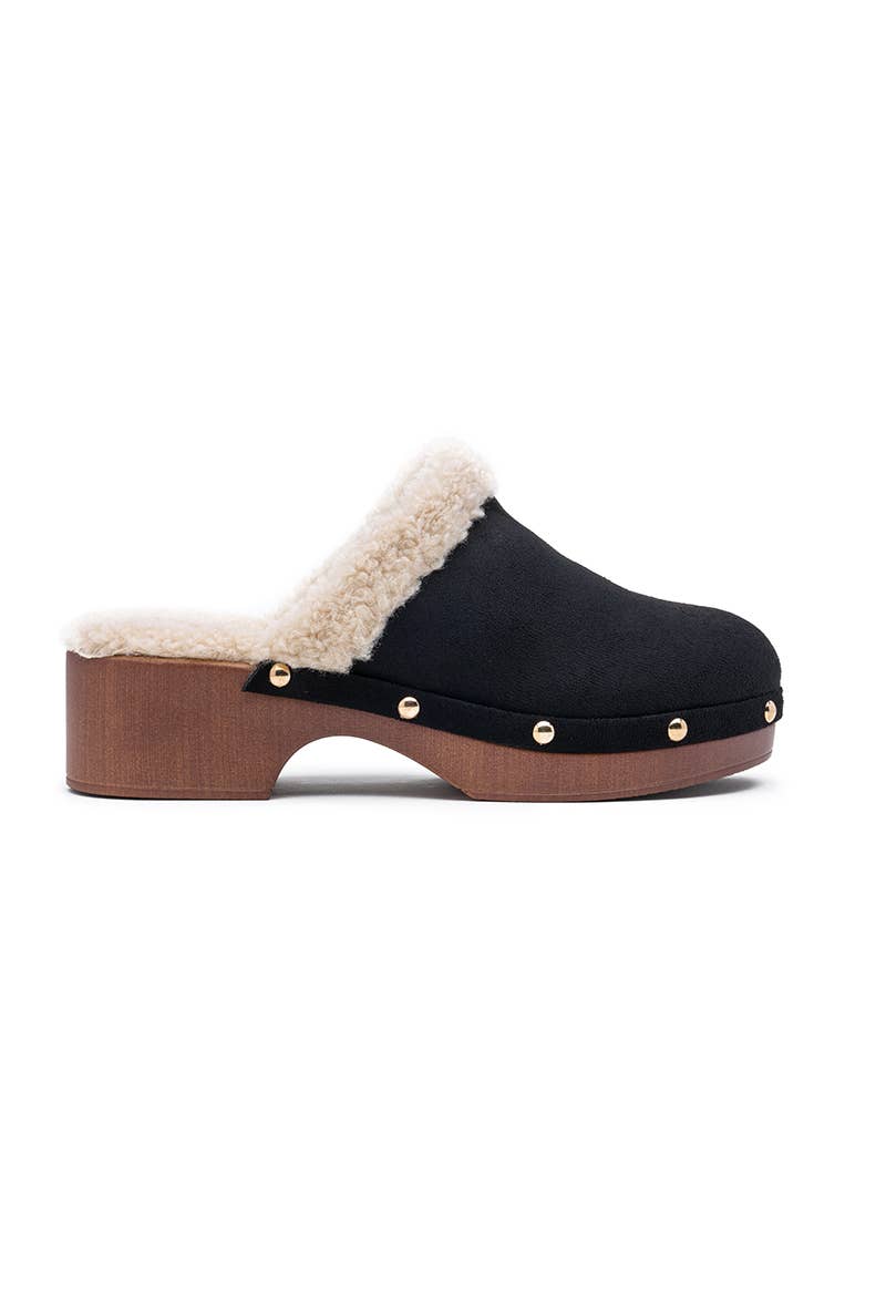LADY GLORY - Wholesale Clogs - Women's - Fur-lined clogs1