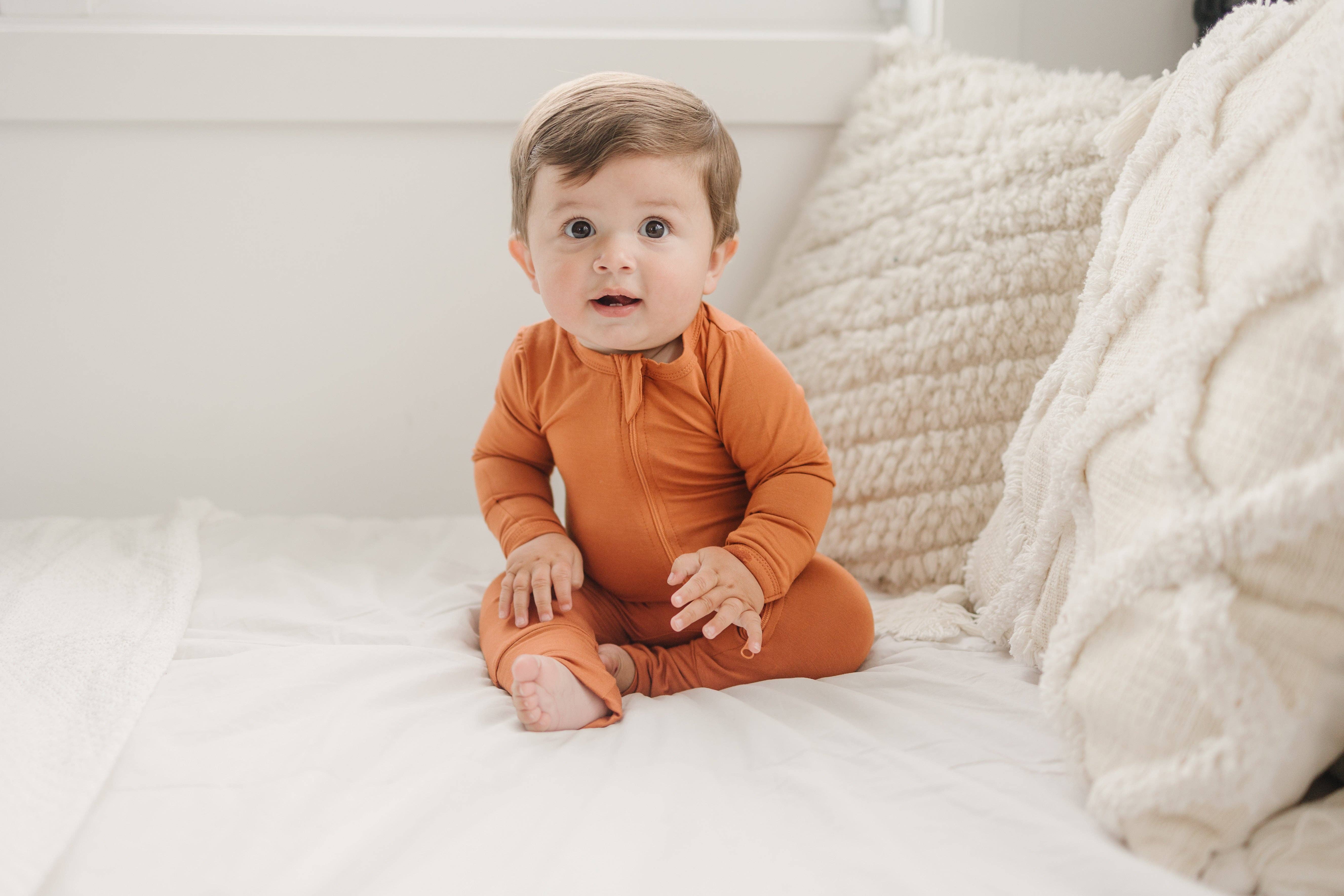 Little Joy Co. - Wholesale Sleepsuit - Baby - Solid Bamboo Zippy Pajamas - more colors5
