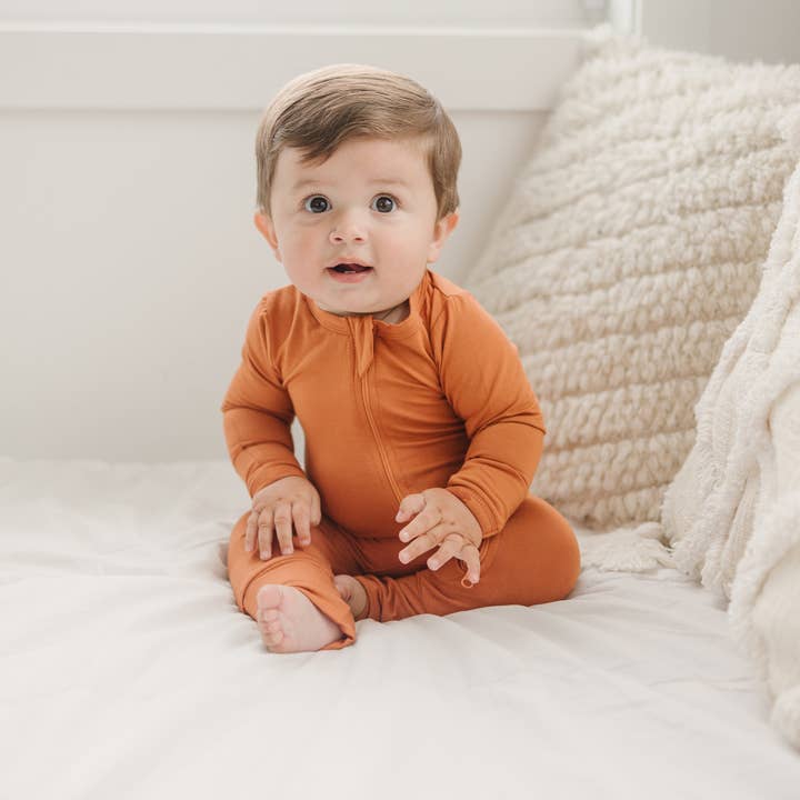 Little Joy Co. - Wholesale Sleepsuit - Baby - Solid Bamboo Zippy Pajamas - more colors5