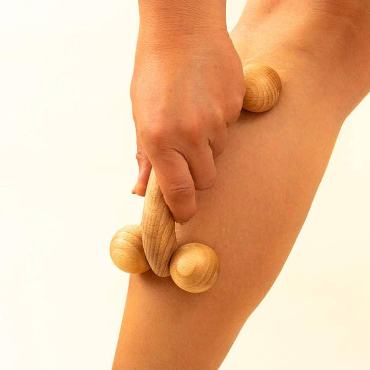 Tuuli GmbH - Wholesale Body Massager - Wooden Massager for Back Neck Shoulder Massage Roller Tool7