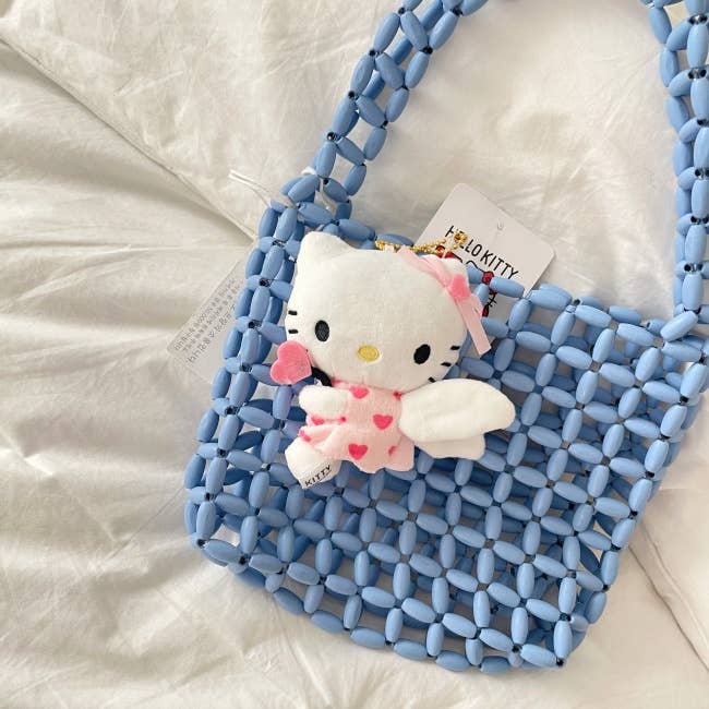 MOND HAUS - Wholesale Keychain - Women's - Pipsy Keyring – Hello Kitty Cupid Plush Charm2