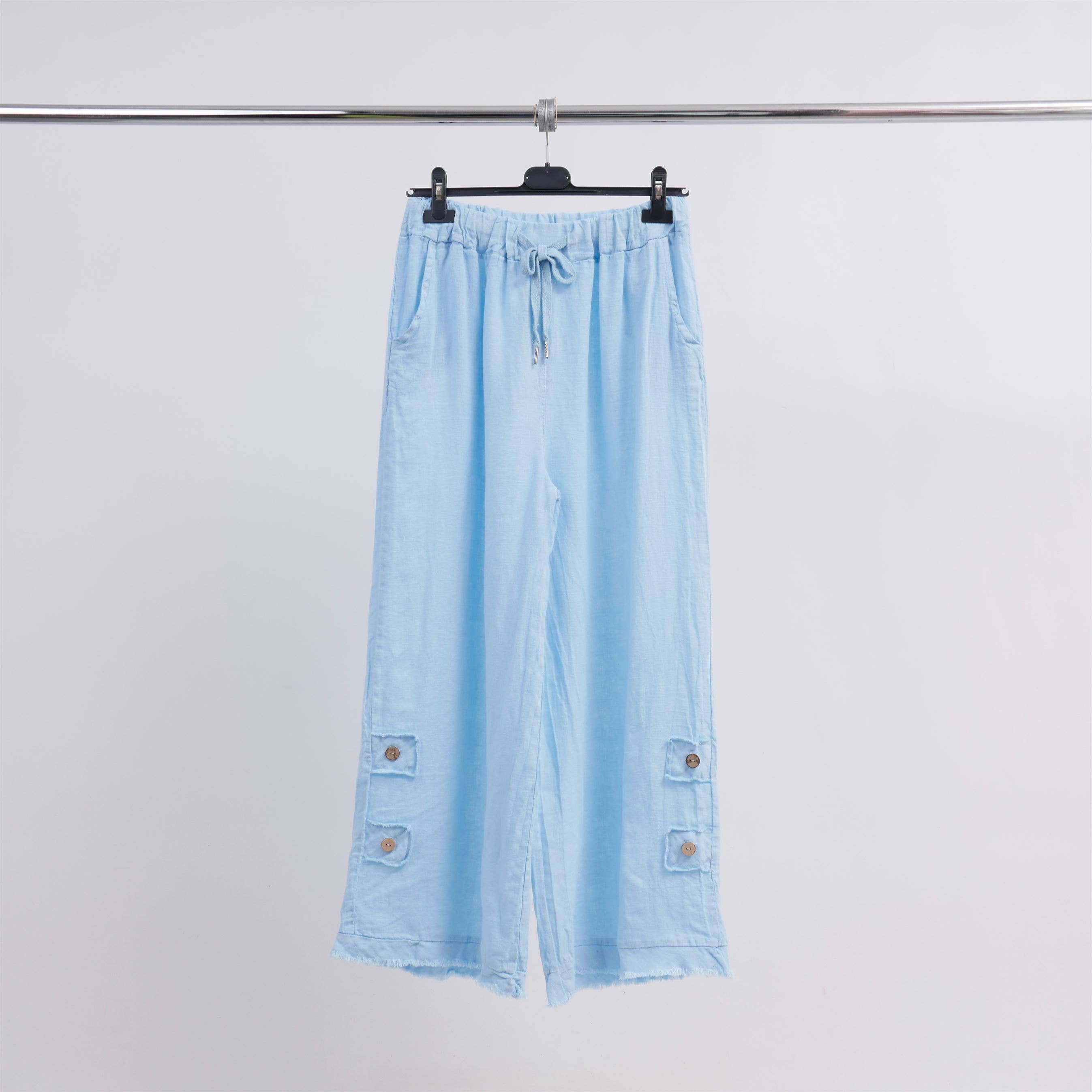 Cecile Wang - Wholesale Pants - Women's - 4406 linen pants2