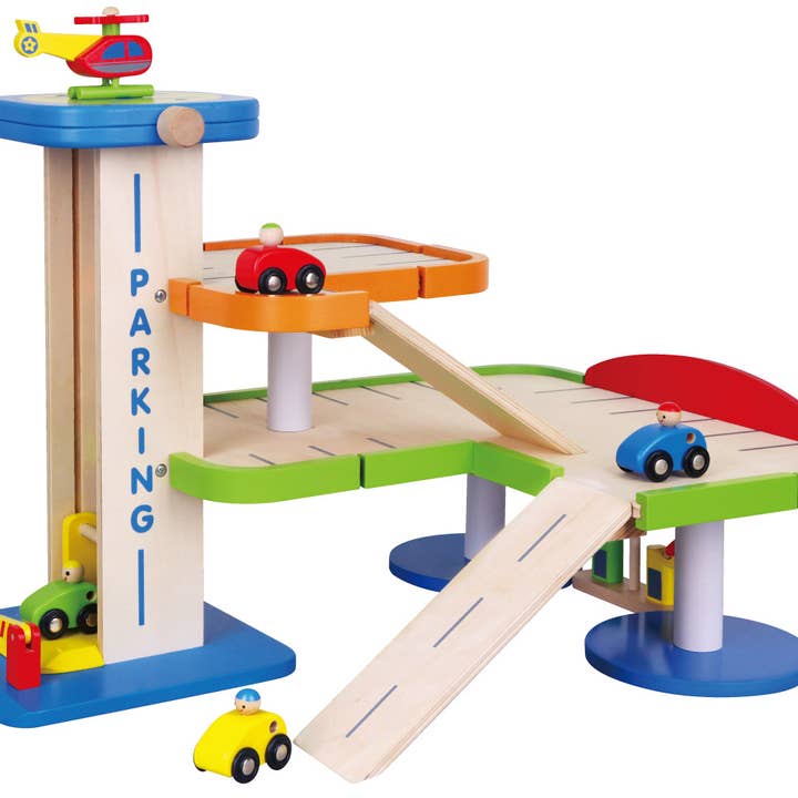 Trade Toys Limited - Wholesale Toy Set - Kids - Viga Garage Set