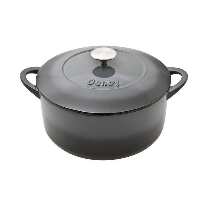 5.2L Halo Cast Iron Round Casserole for wholesale by Denby