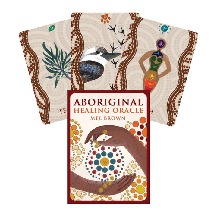 Aboriginal Healing Oracle Cards Rockpool for wholesale by Cardshouse