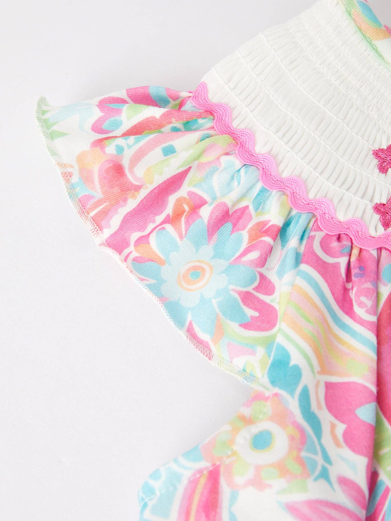 Rylee Faith Designs - Wholesale Dress - Baby - Easter Cross Smocking Embroidery Baby Girl Dress8