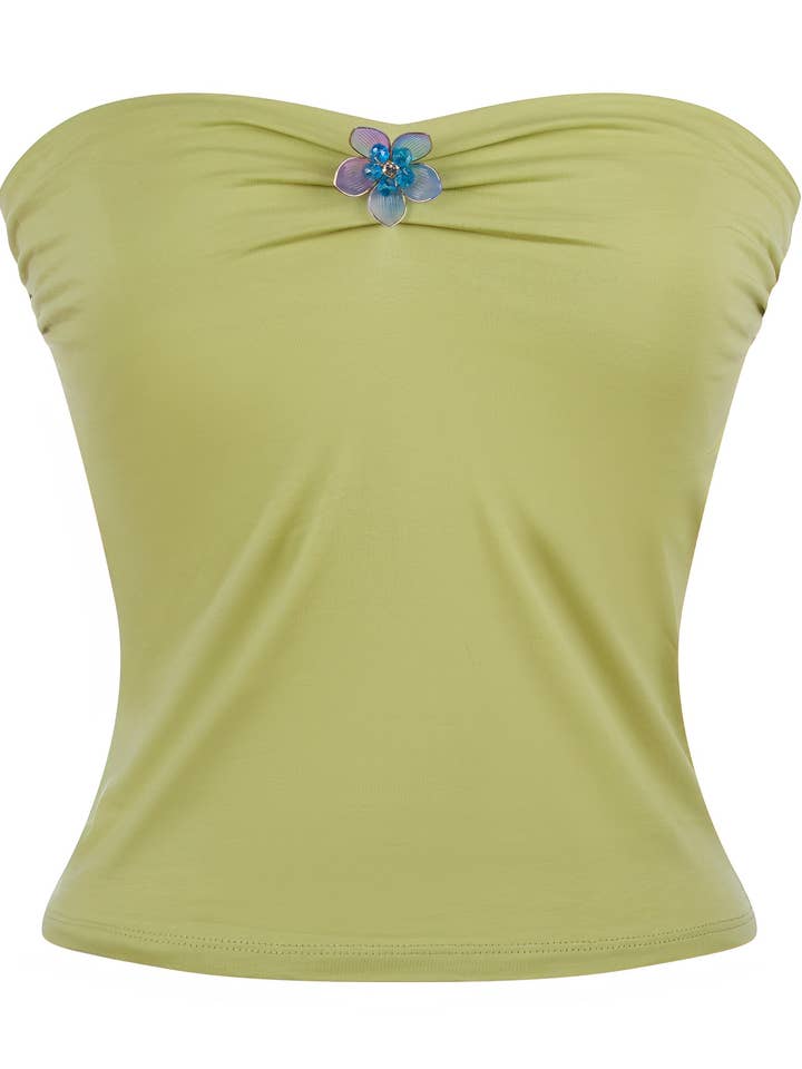 Garden Muse Tube Top for wholesale by Les Miss