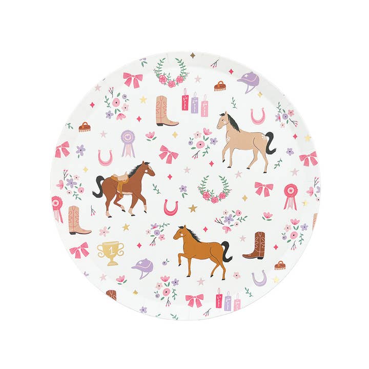 Jollity & Co. + Daydream Society - Wholesale Disposable Plate - Pony Tales Small Plates