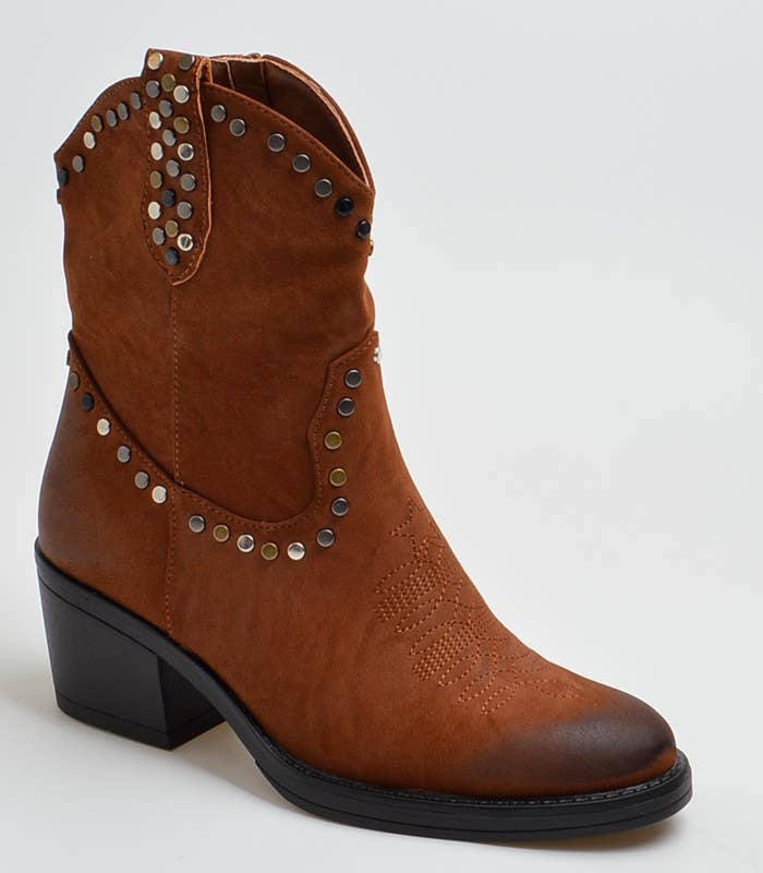 SWEET MAGIC SHOES & BAGS - Wholesale Cowboy Boots - Women's - COUNTRY BOOTIE WITH DETAILS 1