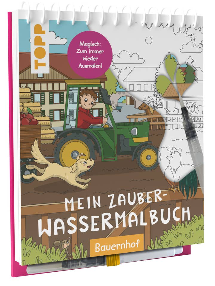 Ma ferme magique de livres à l'aquarelle pour la vente par frechverlag TOPP & BusseSeewald