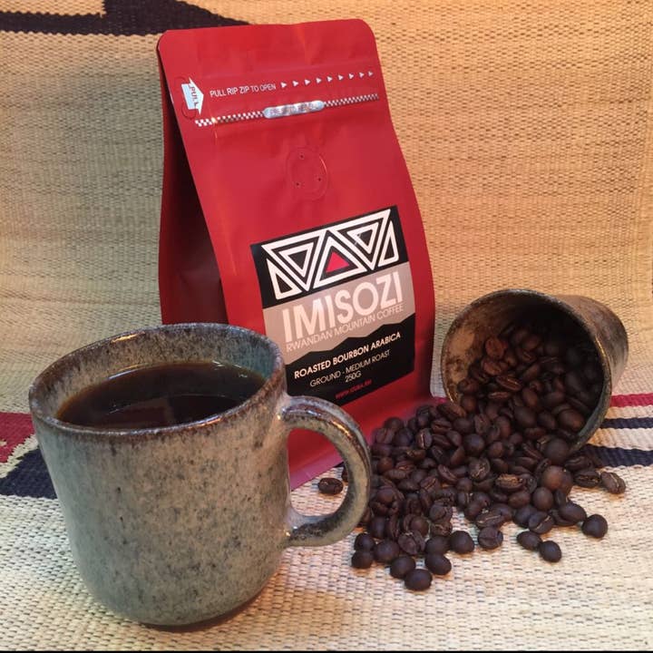 Chilli Mash Company - Wholesale Coffee Beans - Premium Rwandan Coffee | 250g | Imisozi | Medium Roast | Ground