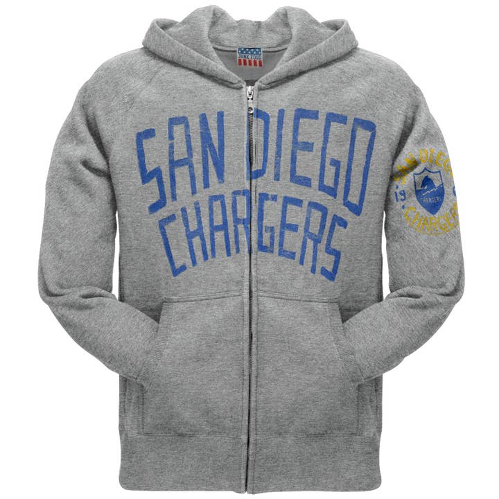 San Diego Chargers - Sunday Men's Zippered Hoodie for wholesale by Official Store