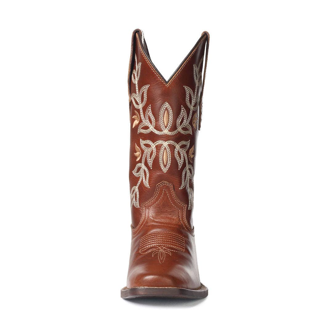 Cognac TuffRider Tess Ladies Western Boot for wholesale on Faire5