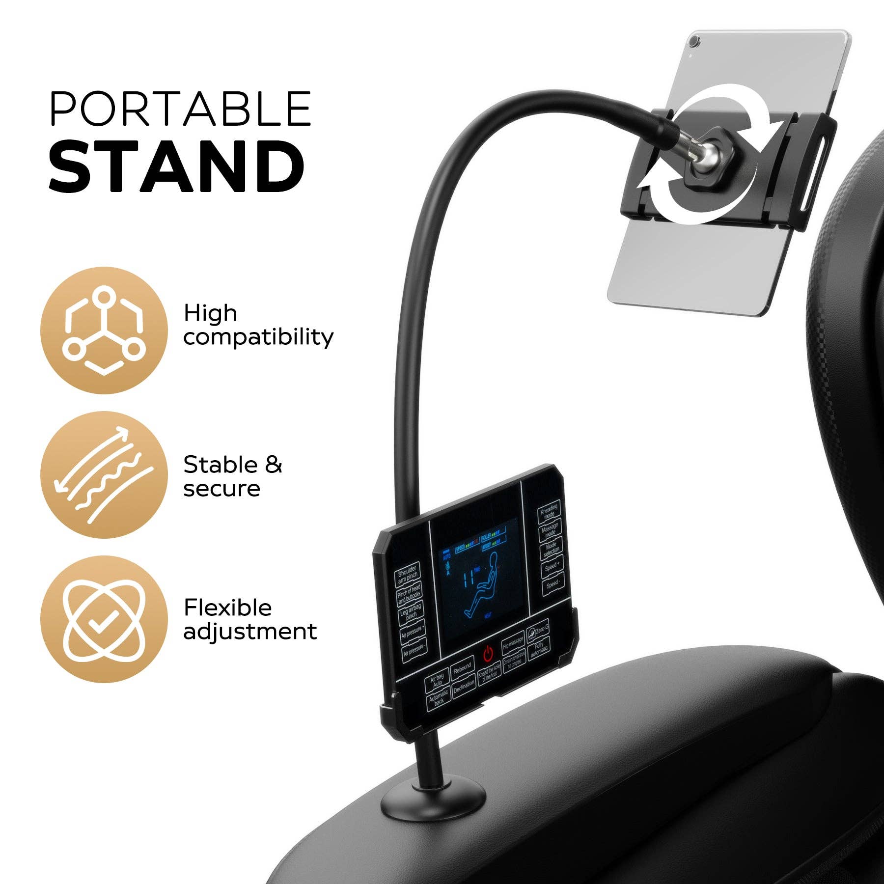 39F Inc. - Vente Chaises - Fauteuil de massage complet avec pression d'air pour moins de 6 pieds 180 lb6