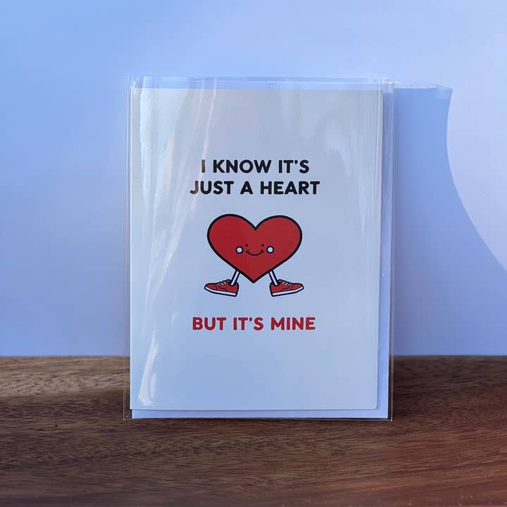 Não Apenas um Cartão de Saudação de Coração por atacado de Lionel's Place