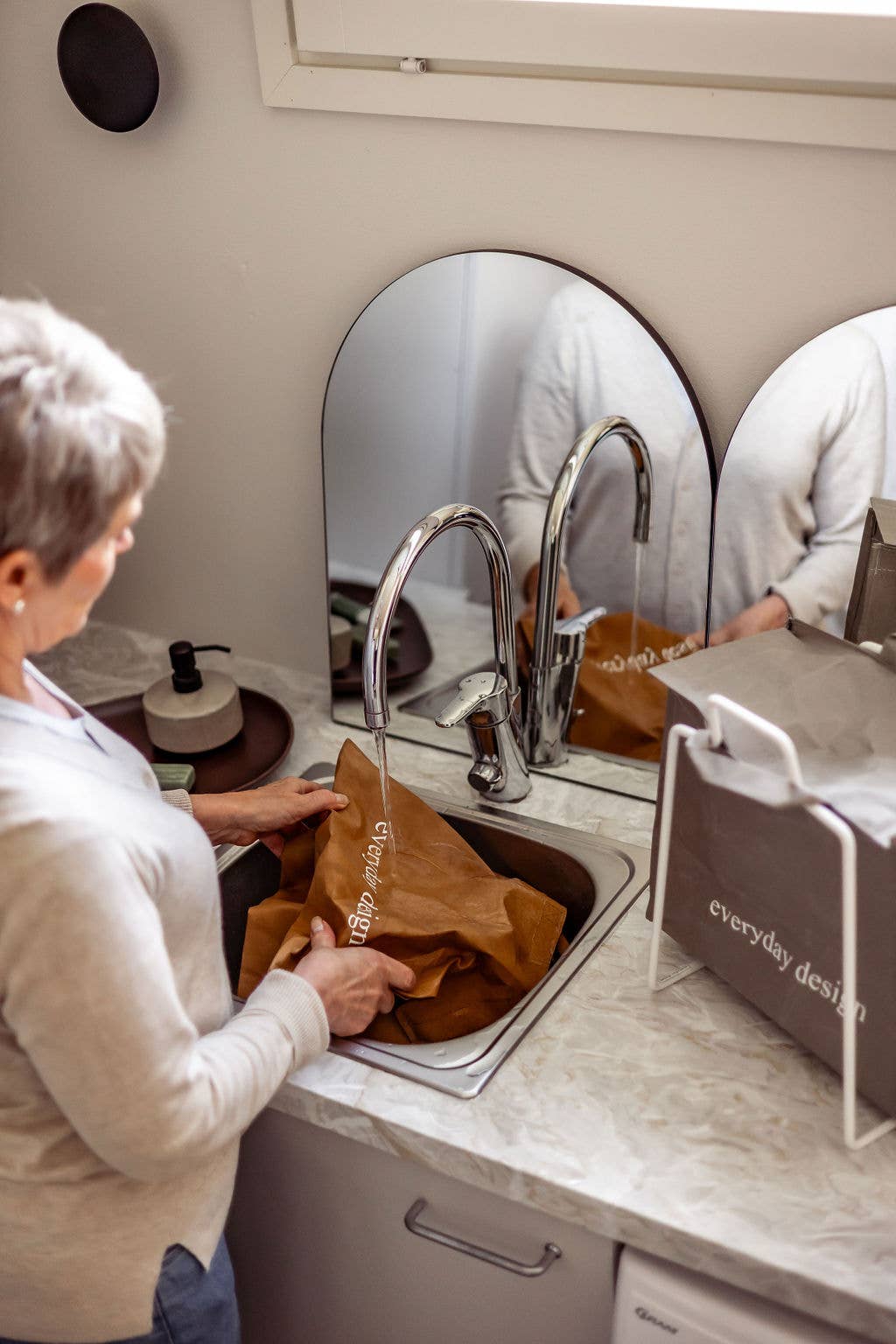 Everyday Design - Vendita all'ingrosso Borsa per shopping/spesa - Borsa di carta lavabile TURKU XL (varie colorazioni)1