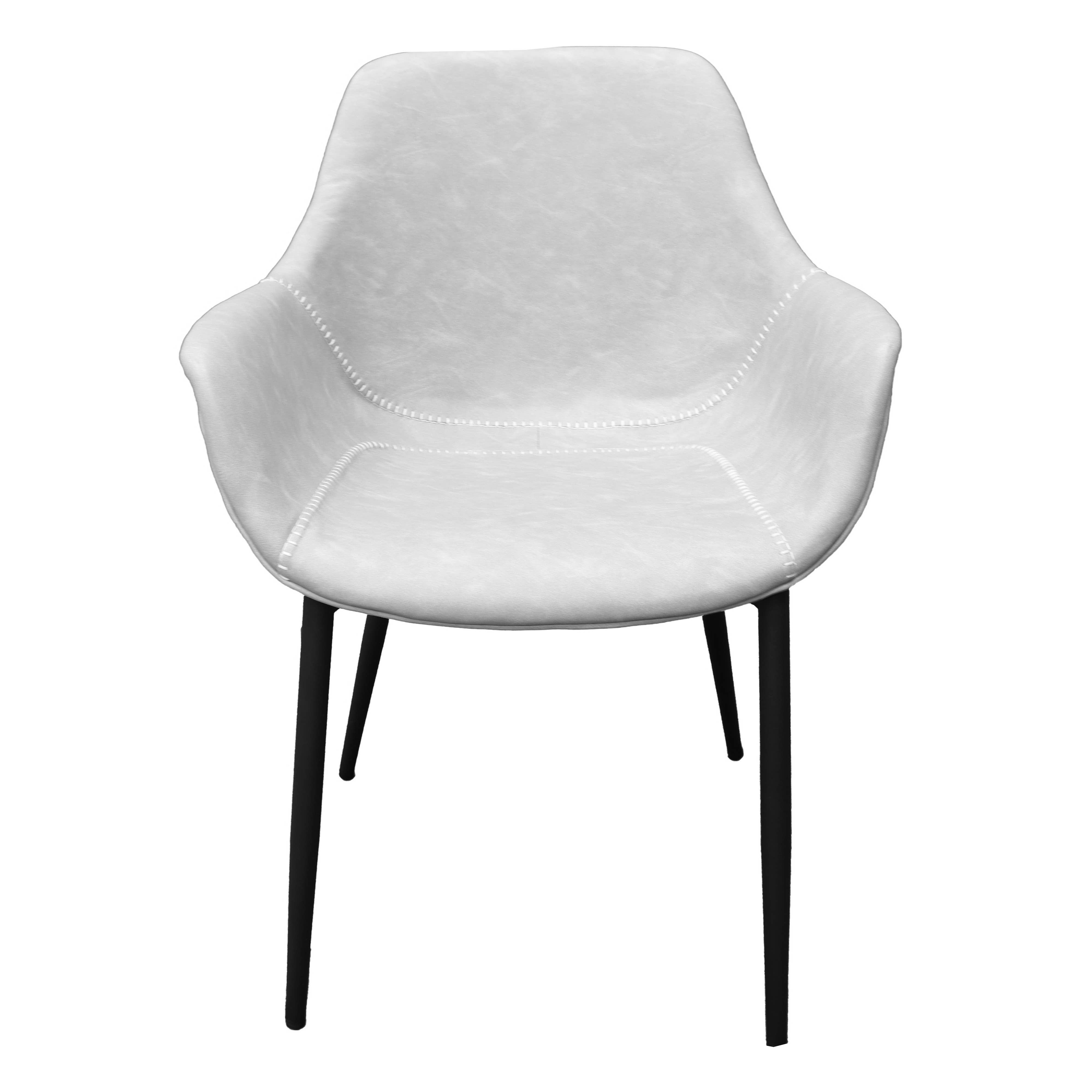 LeisureMod - Wholesale Chair - Markley Modern Ergonomic Leather Upholstered Dining Chair13