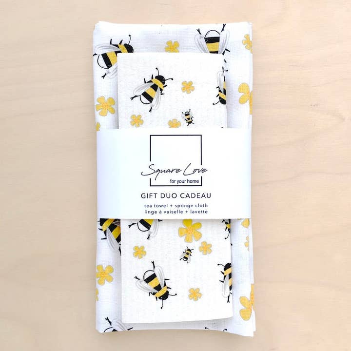 Bee Gift Duo for wholesale by Square Love