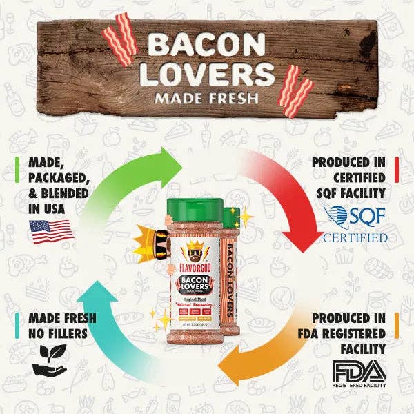 Flavor God - Wholesale Dried Spice Mix - Bacon Lovers Seasoning5