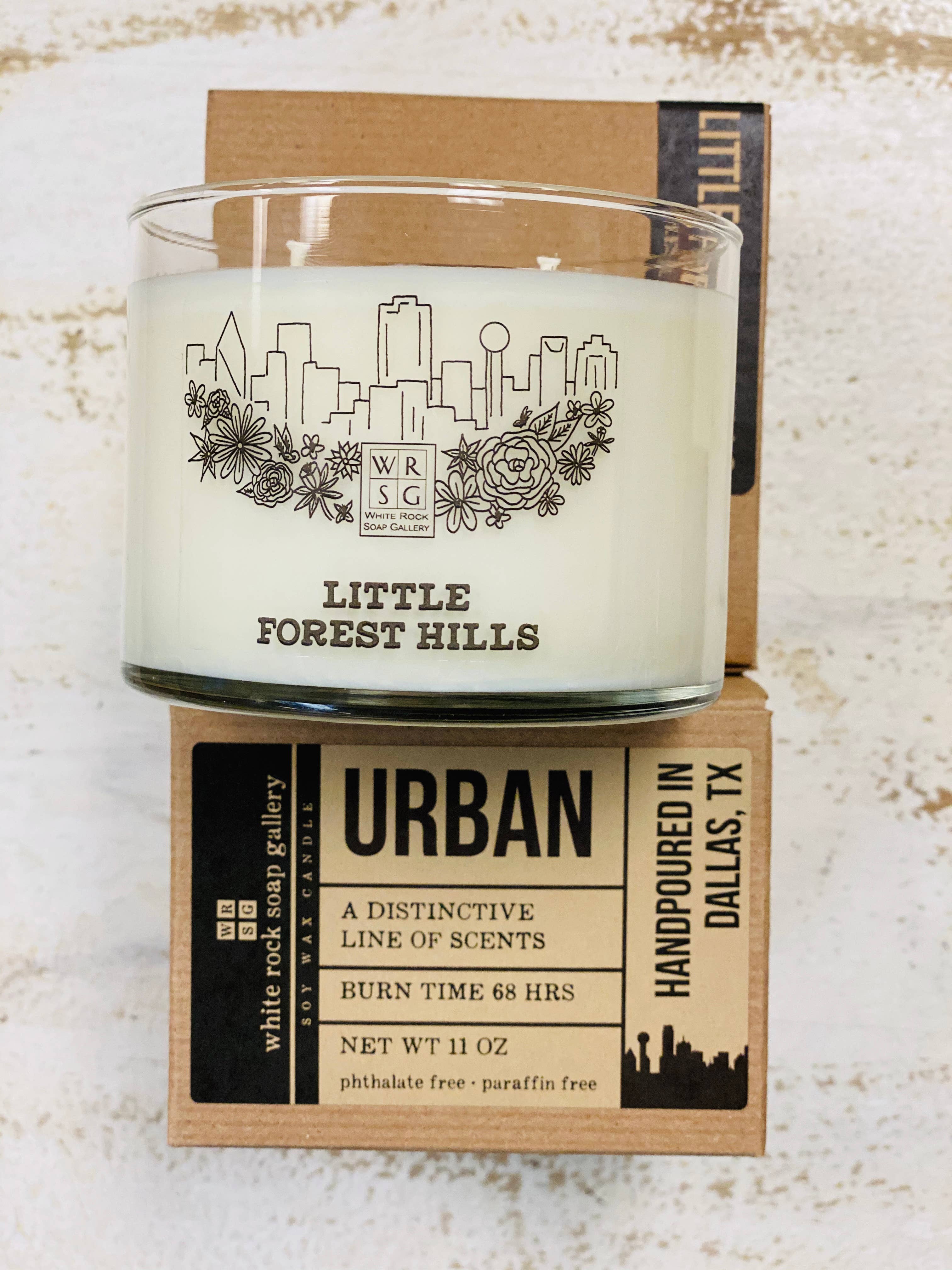 White Rock Soap Gallery - Wholesale Jar/Filled Candle - Soy Wax Candle Urban Collection9