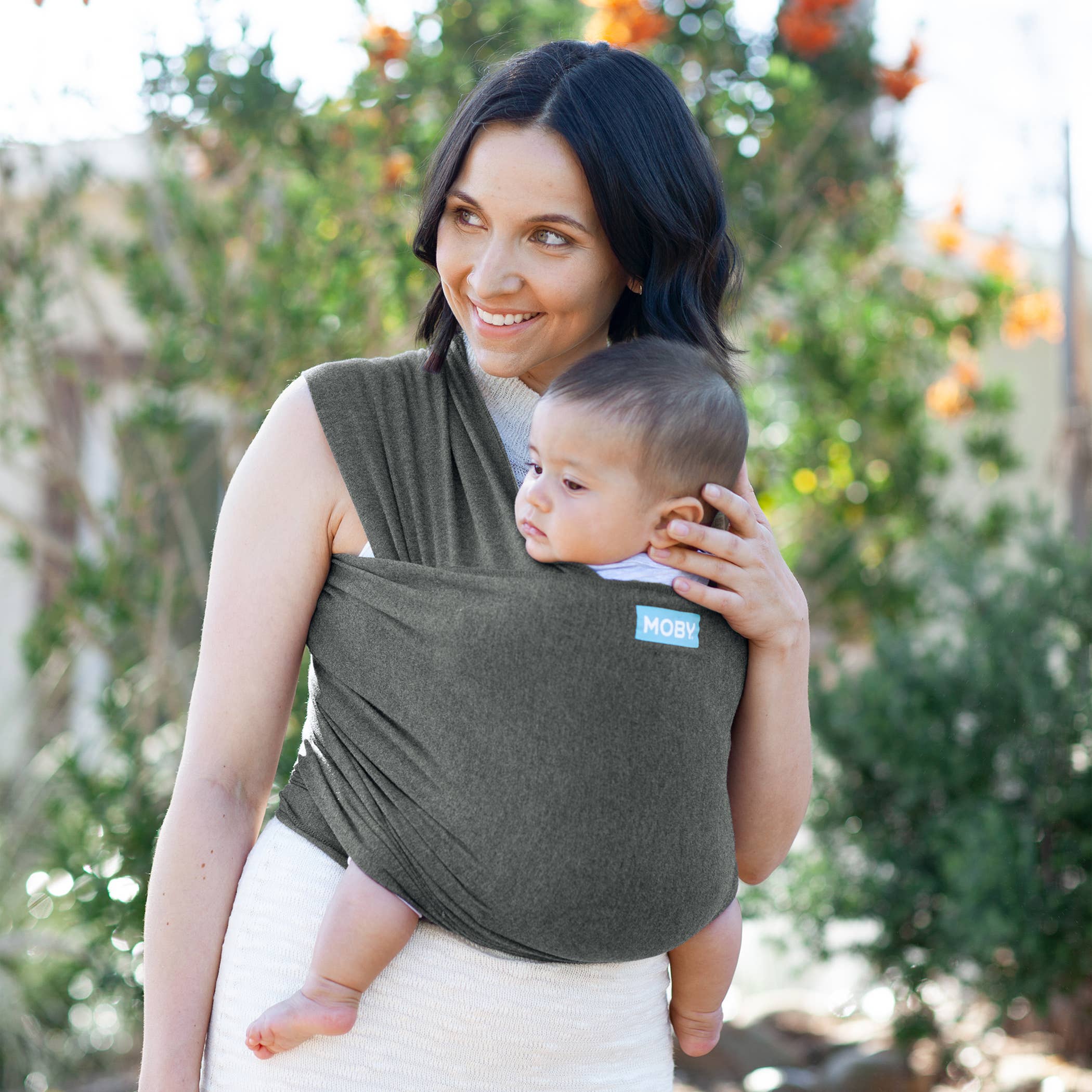 Moby - Wholesale Baby Wrap/Sling - MOBY Wrap Evolution by Petunia Pickle Bottom- Charcoal3