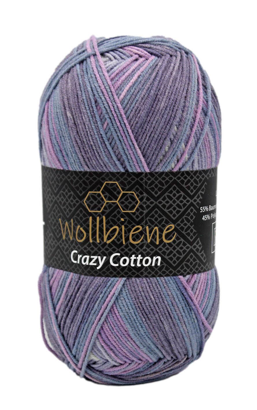 Wollbiene - Venta al por mayor Hilos - Hilo de lana Wollbiene Crazy Cotton para todas las estaciones, 100 g35