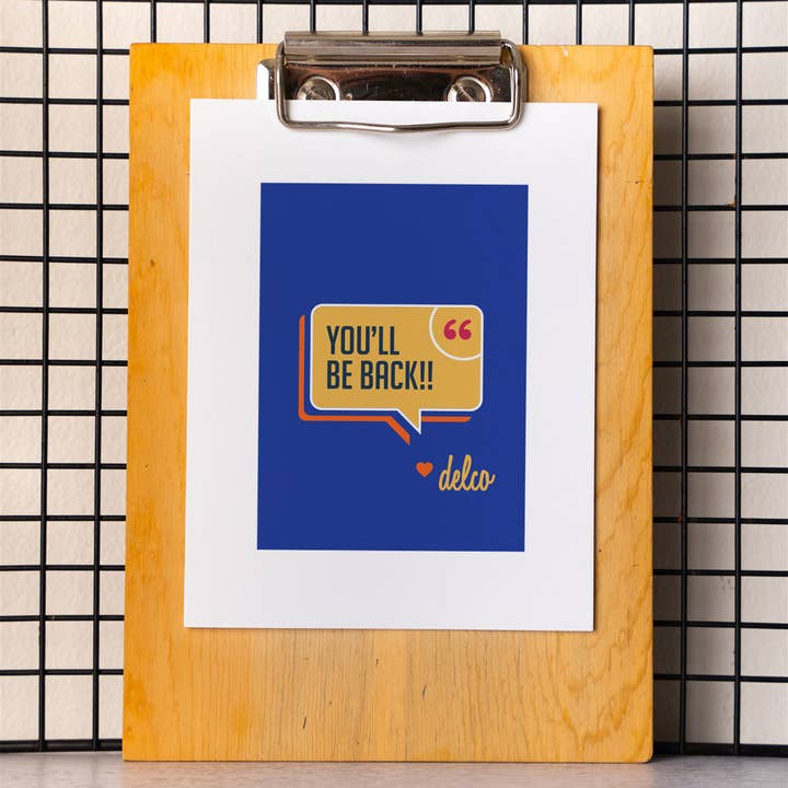 Delco - Du vil være tilbage! Udskriv for engroshandel hos The B Side