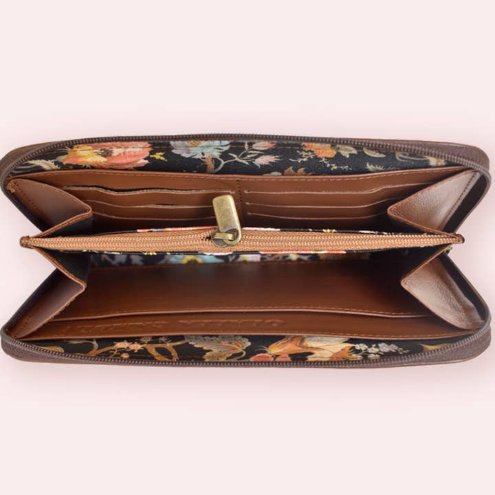 OLALLA GAMBIN - Wholesale Wallet - Women's - Art Nouveau “Flowers” wallet2