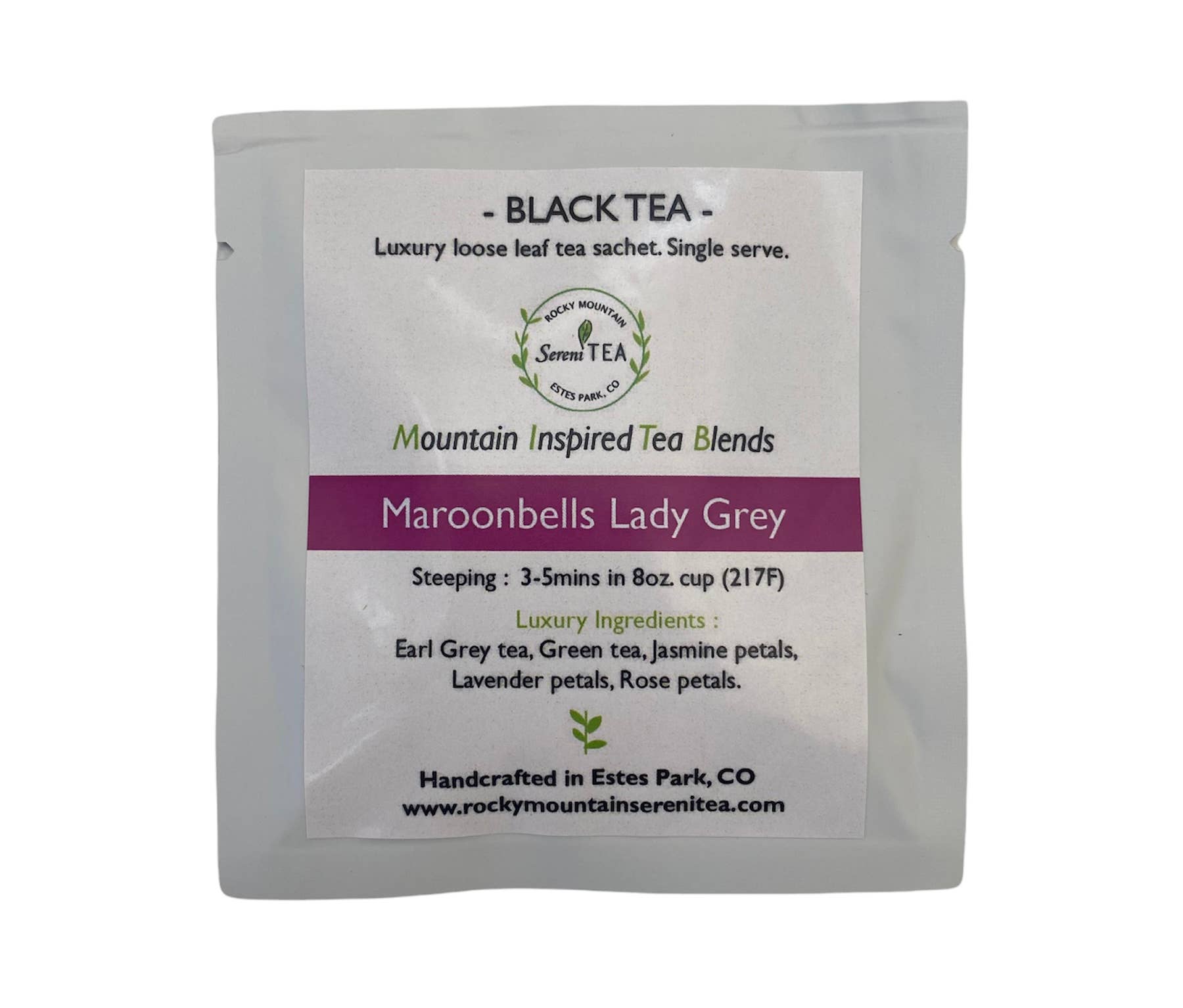 Rocky Mountain SereniTEA - Wholesale Loose Tea - Loose leaf tea sachet for Hotel room/ Restaurant / airbnb3