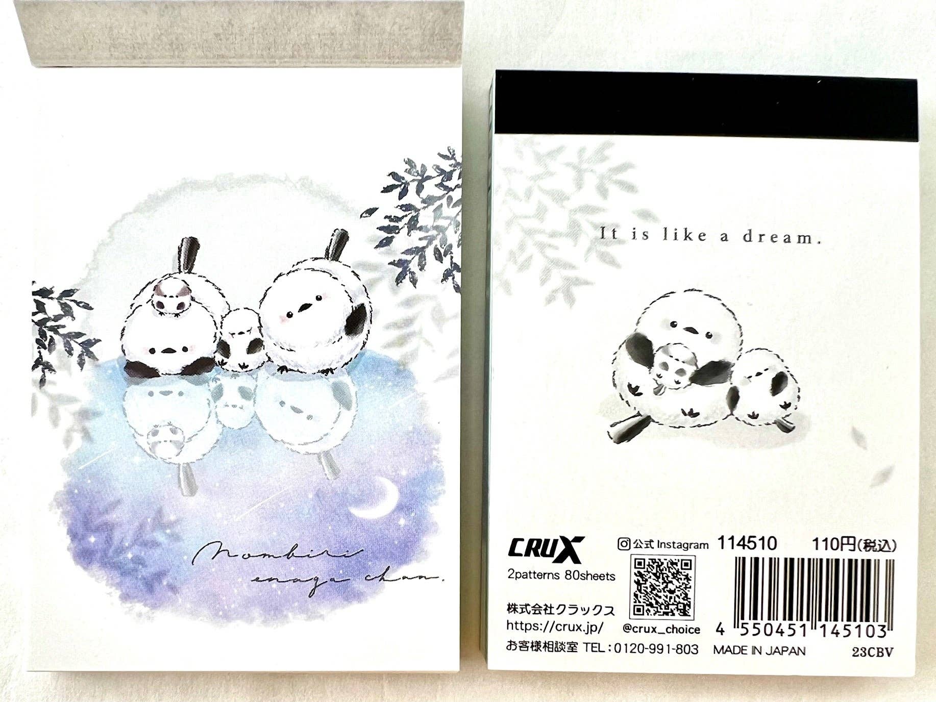 BCmini - Wholesale Notepad - 114510 Snow Birds Moon Mini Notepad-1010