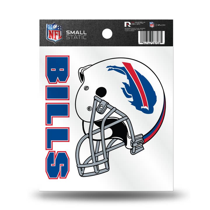 Buffalo Bills Helmet Small Static Cling for wholesale by Rico Industries