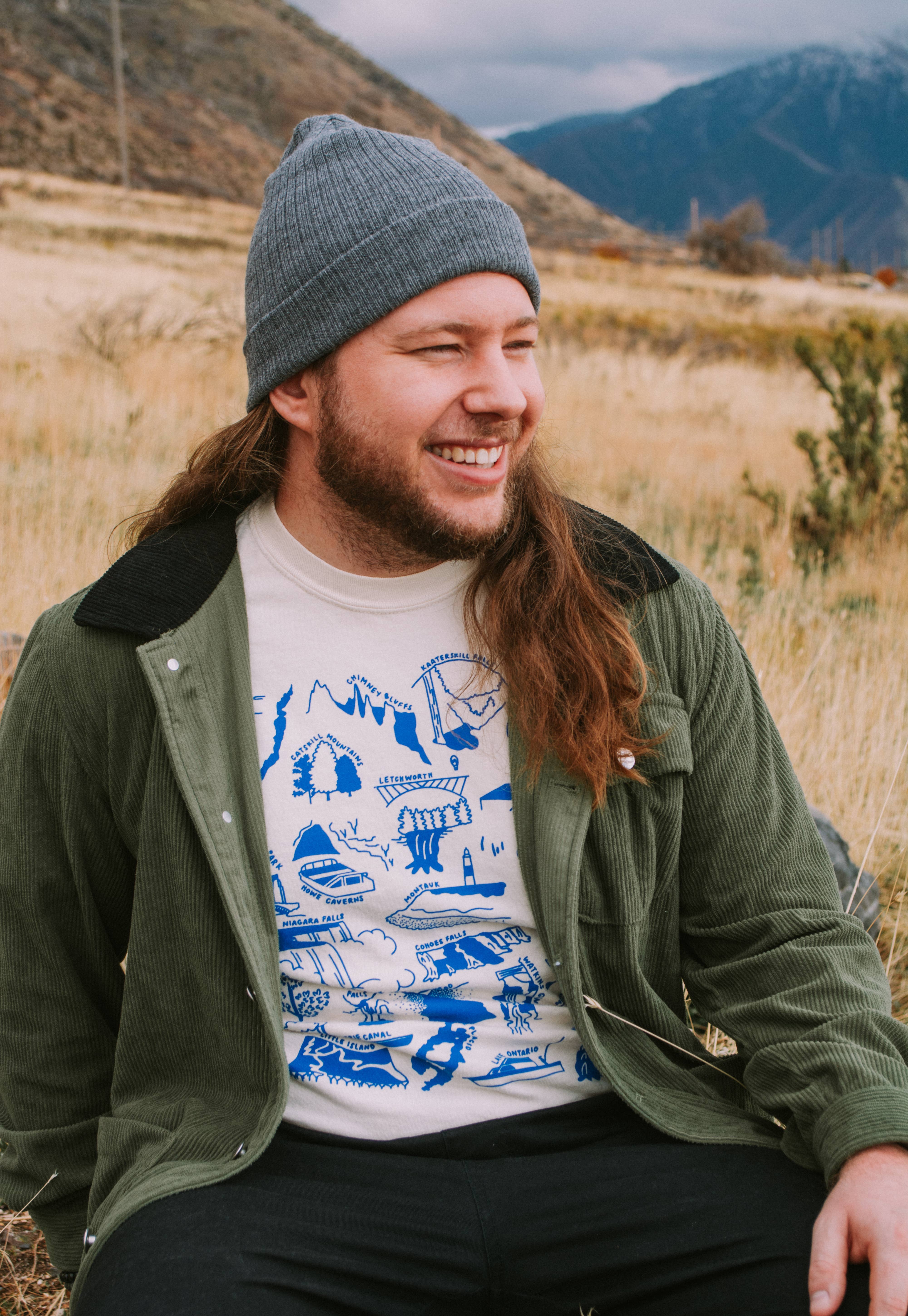 Traildust Goods - Wholesale Screen Printed T-Shirt - Unisex - New York State Nature Souvenir T-Shirt Unisex Comfort Colors6