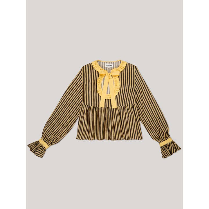 Striped Starlit Yellow Blouse y otras tendencias de Resultados para ropa marca al por mayor. Devoluciones gratuitas y condiciones de pago a 60 días en Faire en Faire.