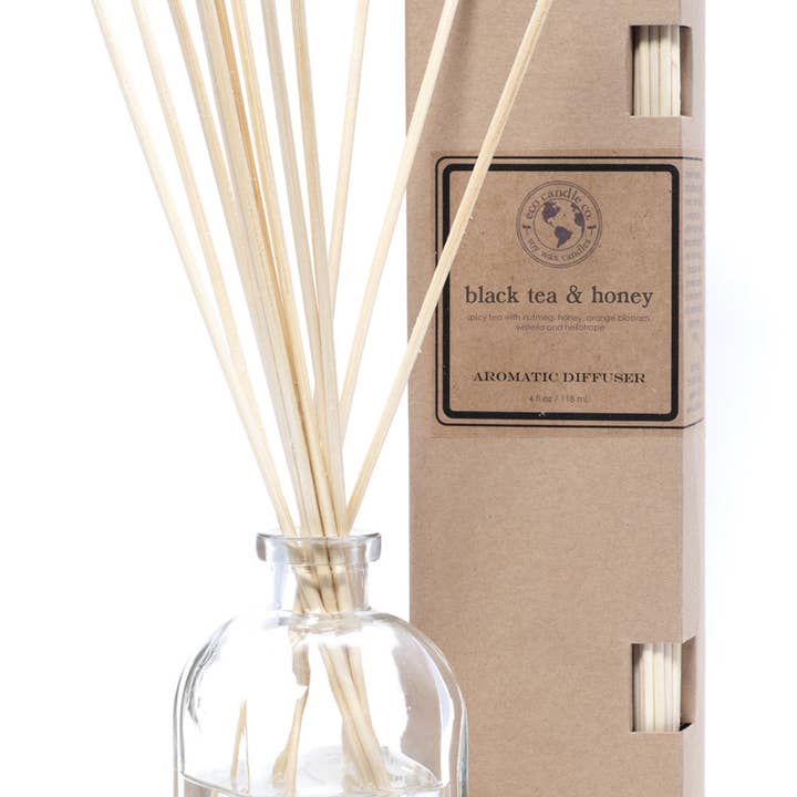 diffuseur à lames BLACK TEA & HONEY pour la vente par Eco Candle Company
