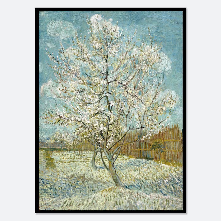 Impression artistique de Vincent Van Gogh Le pêcher rose V40B pour la vente par Sugar & Canvas
