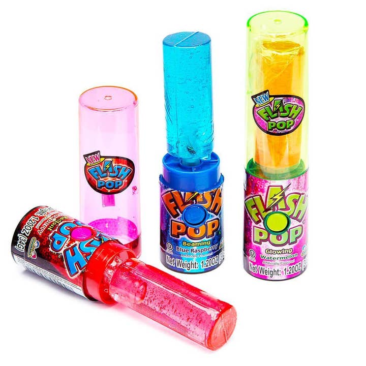 Sugar Bear Candy - Wholesale Lollipop - Flash Pop Lollipop 12 ct.1