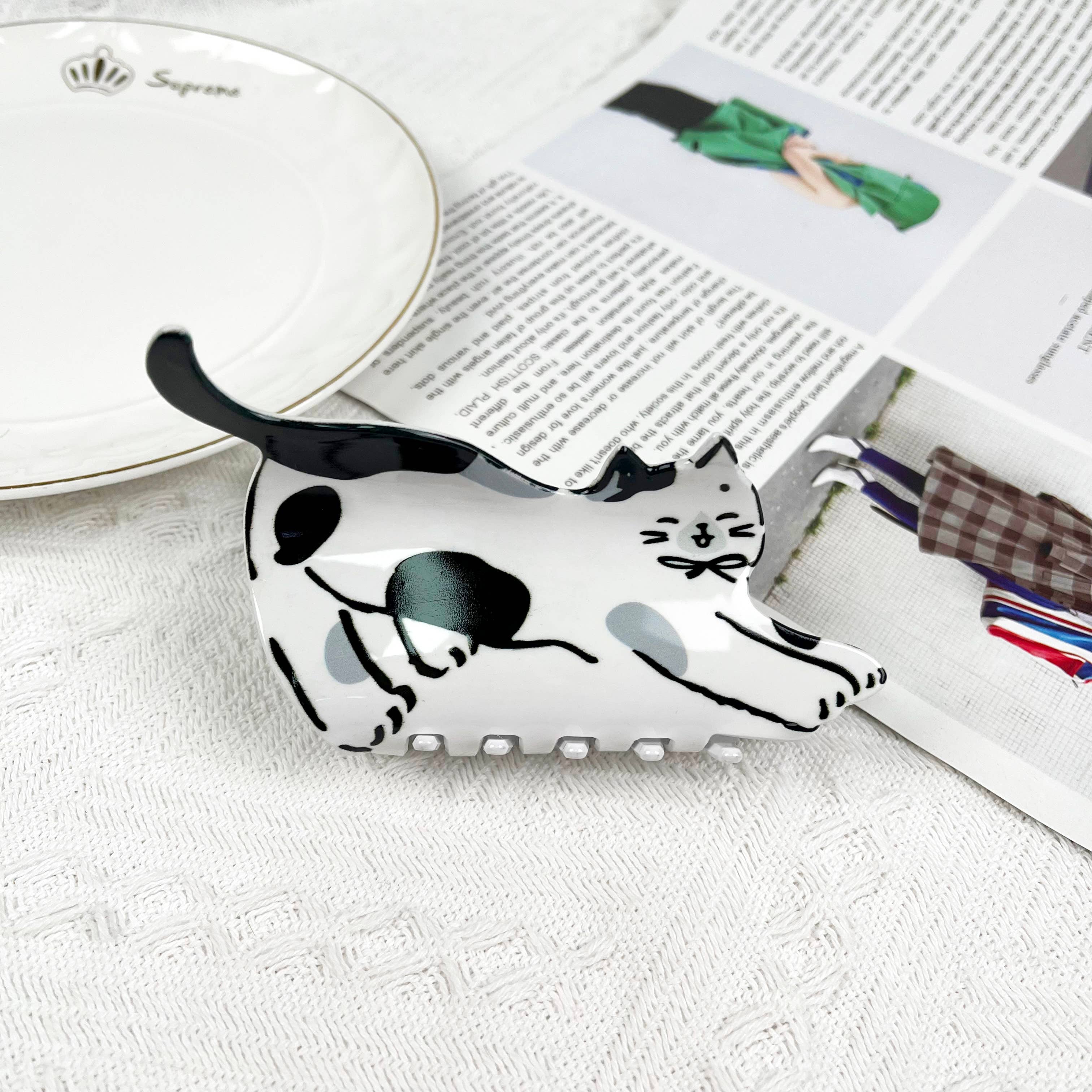 mildstyles - Wholesale Hair Clip - Women's - lovely Cat Pet Hair Claw Clip0