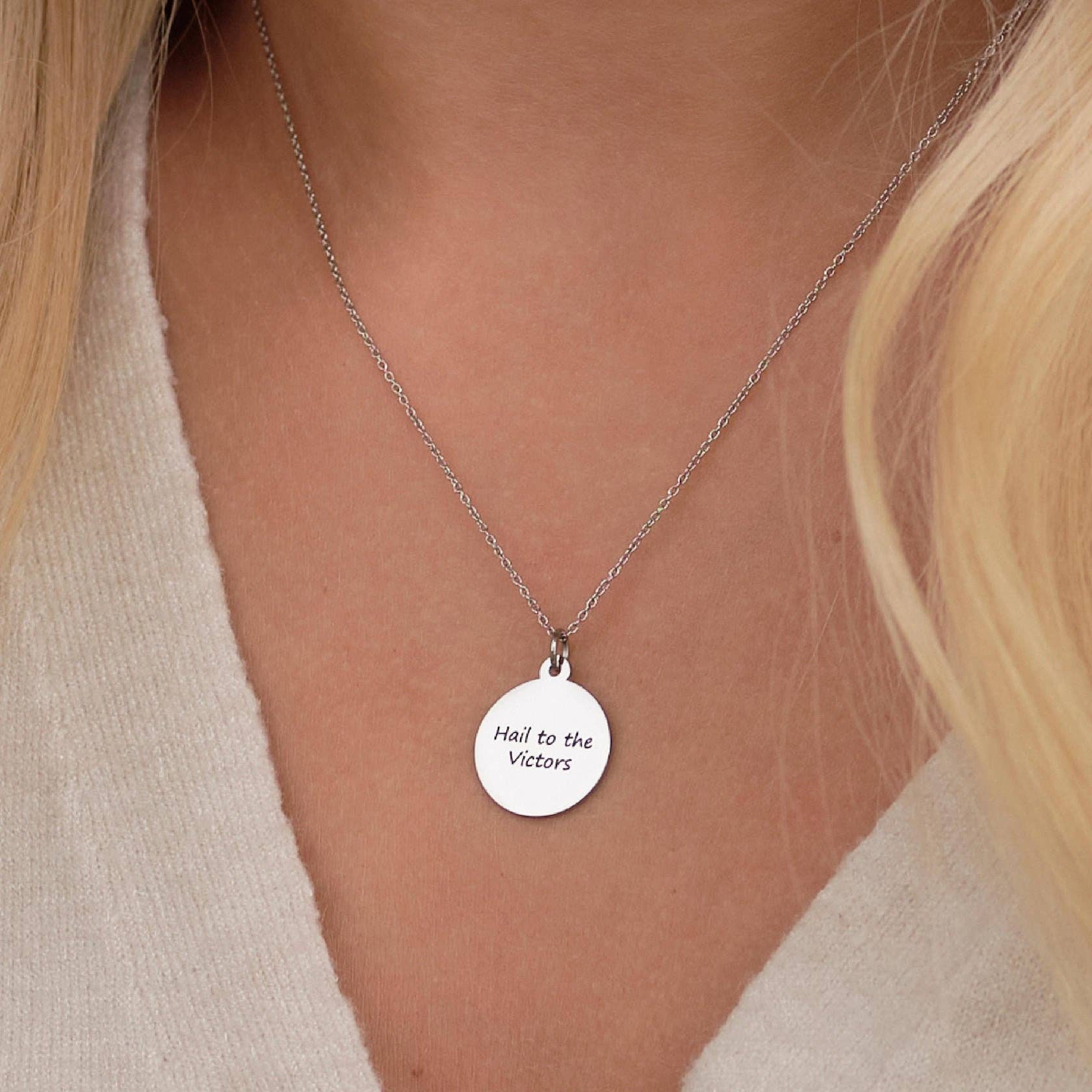 Stone Armory - Wholesale  - Michigan Spirit Necklace - 'Hail To The Victors'2