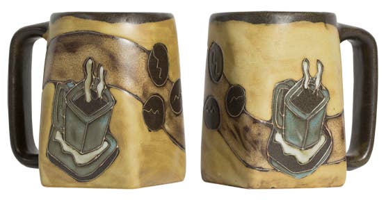 Galleyware - Vendita all'ingrosso Tazza - Tazza quadrata Mara in gres porcellanato0