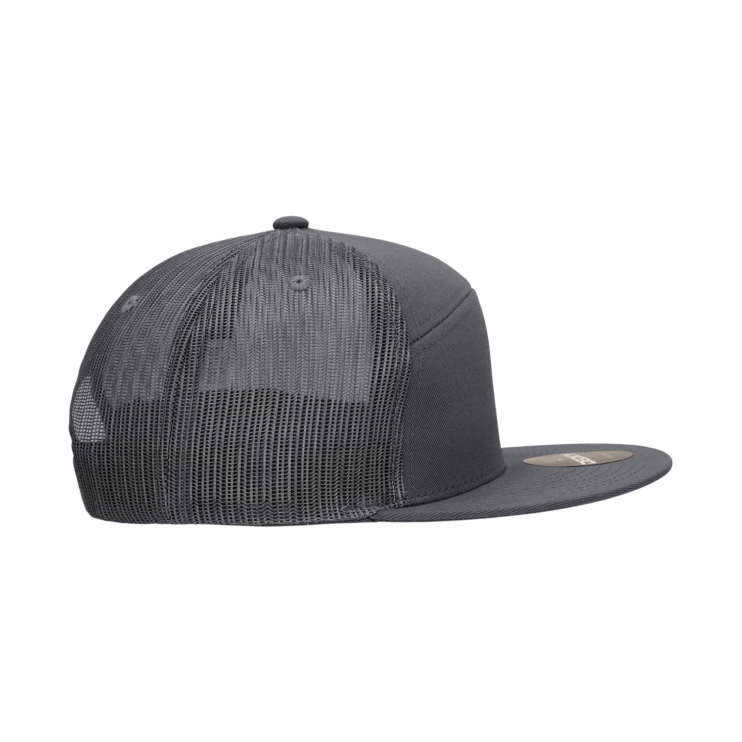 The Park Wholesale - Wholesale Trucker Hat - Unisex - Decky 1133 Blank 7 Panel Trucker Flat Bill Snapback Hat10