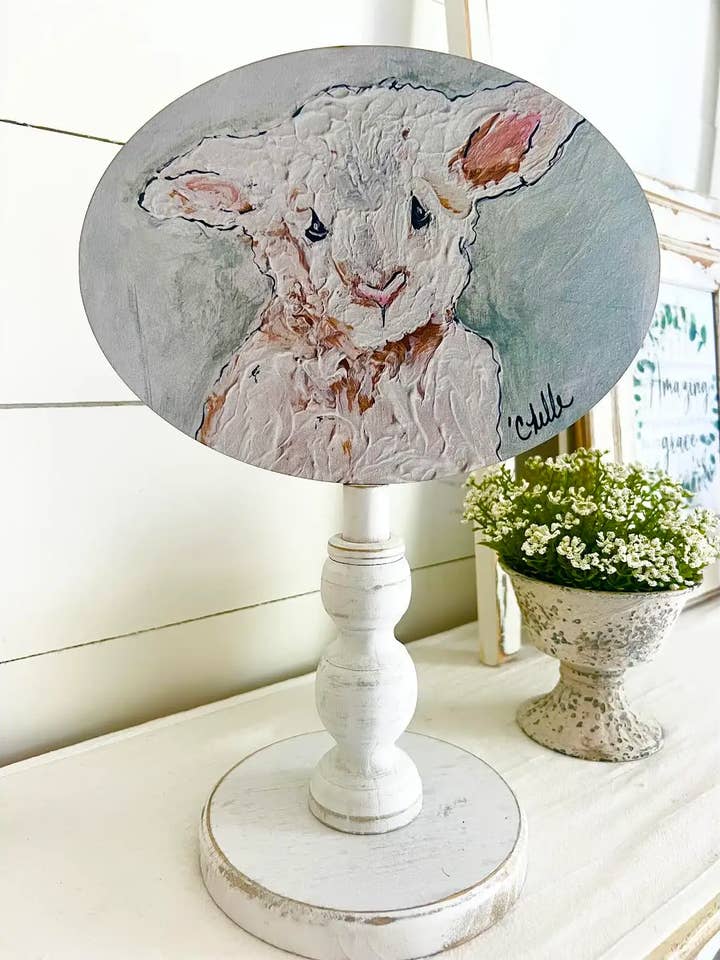 Toppers saisonniers et quotidiens : L'agneau pour la vente par The Happy Butterfly