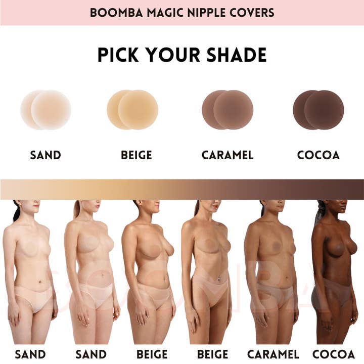 Magic Nipple Covers for wholesale by BOOMBA